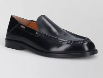 Tod's round toe loafers smooth finish design