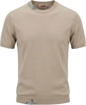 Bob Heren, Truien, Beige, Maat: 2XL Katoen