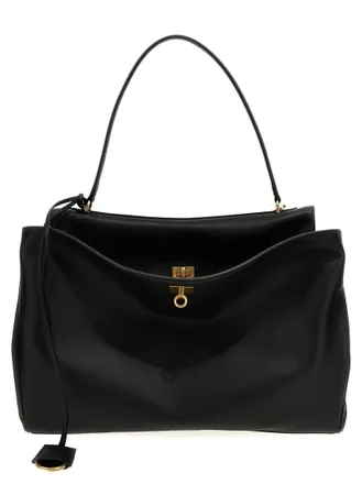 Balenciaga Black Rodeo large handbag