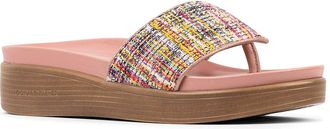 Donald J Pliner Fifisp Leather Footbed Sandal