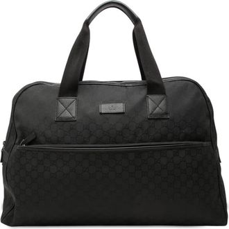 Gucci Pre-owned Gucci GG Nylon Travel Bag Unisex 183EI0CF9HRQQIRQ