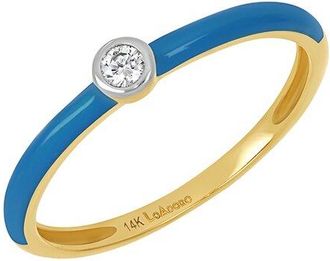 Carriere Jewelry 14K 0.13 Ct. Tw. Diamond Ring