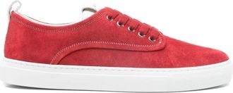 Givenchy New City Sneakers - Heren - Veterschoenen - Rood - 43 EU - Leer - Schoenen