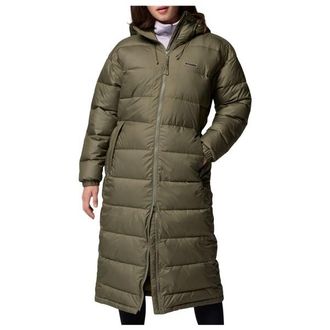 Columbia Pike Lake III Long Jacket Mantel f&uuml;r Damen | oliv