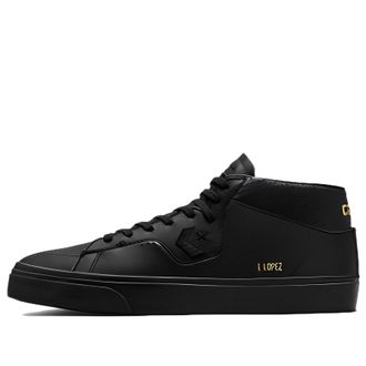 Converse Louie Lopez Pro Mid Mono Leather - Triple Black A05089C