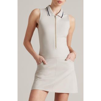 Rhone Pin Ponte Minidress in Sand at Nordstrom Rack, Size Small