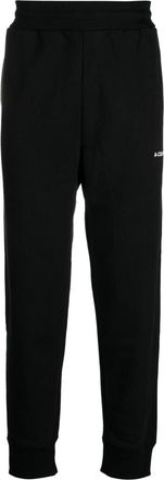 A-Cold-Wall* logo-embroidered track pants - men - Cotton/Cotton - S - Black