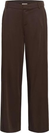 Cream Wijde broek - Dames - Wijde Broeken - Bruin - 3XL L32 - Broeken