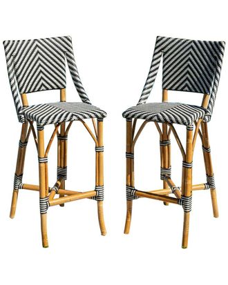 Panama Jack Set Of 2 Paige Bar Stools