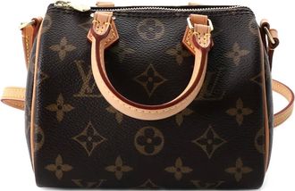 Louis Vuitton Speedy Bandouliere Bag crossbodytas met monogram canvas - Bruin