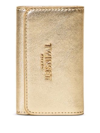 Twin-Set Metallic Keyring - women - Polyurethane - One Size - Gold