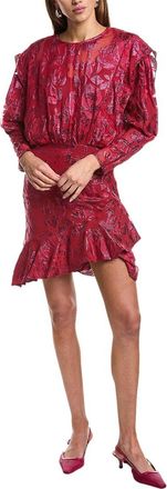 Iro Murai Silk-Blend Mini Dress