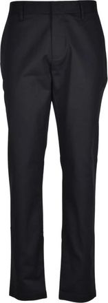 Emporio Armani Kostuumbroek - Heren - Nette broeken - Zwart - M - Katoen - Broeken