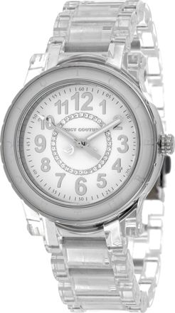 Juicy Couture Womens HRH White Dial Watch