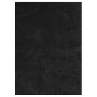 vidaXL Vidaxl - Alfombra De Pelo Corto Suave Lavable Huarte Negro 120x170 Cm