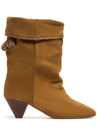 ミドルブーツ ISABEL MARANT Women Boots BO0192FAC1A22S 50BW BROWN Isabel Marant Isabel Marant 'Siago' ankle boots | Women's