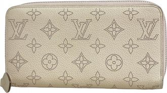 Louis Vuitton Beige Pink Long Wallet (Bi-Fold) (Pre-Owned)