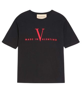 Valentino Garavani Black Logo T-Shirt