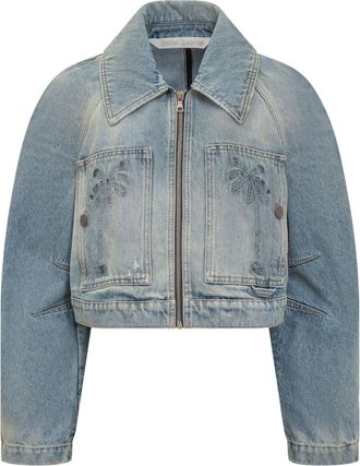 Palm Angels Denim Paris Jacket
