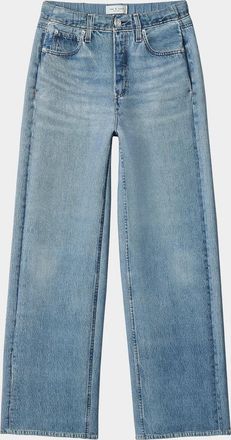 Rag & Bone rb Miramar Mallow Scuba Wide-Leg Elasticized Pants