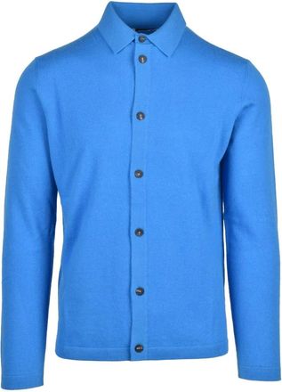 KANGRA Truien & Vesten, Heren, Blauw, L, Wol, Maglia a Camicia