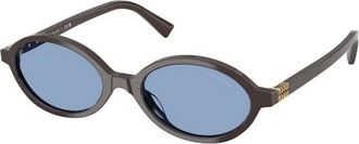 Miu Miu MU 04Zs Zonnebrillen - Dames - Accessoires - Bruin - Maat: 50 MM Polyamide