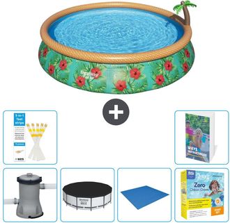 Bestway Piscina Bestway Fast Set Redonda - 457x84 Cm - 7-piezas S198
