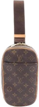 Louis Vuitton Pre-owned Pochette Gange Monogram Waist Bag - - Pre-owned - Donna - Marrone - ONE SIZE