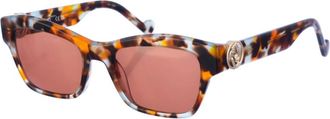 Liu Jo Rechthoekige Acetaat Zonnebril met UV-bescherming - Dames - Zonnebrillen - Veelkleurig - ONE Size - Accessoires