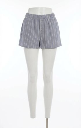 Z Supply Boyfriend Boxer Short In Blue Velvet