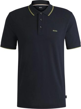 HUGO BOSS Hombre, Camisetas, Azul, Talla: S