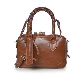 Golden Goose Vita Handtas - Dames - Tassen - Bruin - Maat: ONE Size Katoen