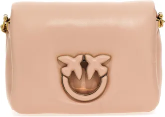 Pinko Love Click Baby Puff Borse A Tracolla Rosa-Donna