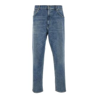 Dondup Jeans, Heren, Blauw, W34, Katoen, Paco loose-fit jeans