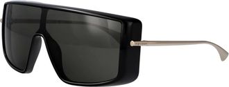 Alexander McQueen Stijlvolle zonnebril Am 0524S - unisex - Zonnebrillen - Zwart - ONE Size - Accessoires