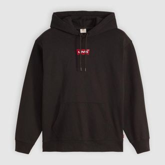 Levi's Mens Levis Relaxed Batwing Hoody in Black
