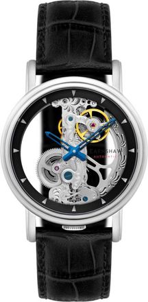 Earnshaw Fowler Bridge Black Dial Mens Watch ES-8225-01