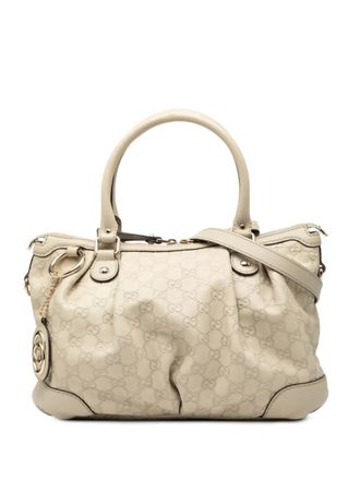 Gucci 2016-2025 Guccissima Sukey satchel - Brown