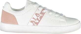 Napapijri Casual Leren Sneakers - Dames - Sneakers - Wit - 41 EU - Schoenen