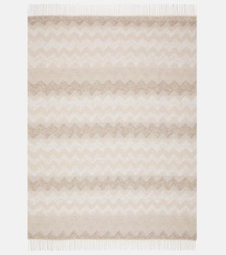 Missoni Plaid Gessetti Zig Zag in misto lana