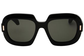 Ferragamo Oversized Square Sunglasses - Black