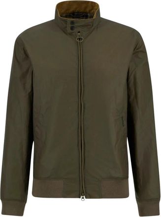 Barbour MWX Jacket - Heren - Zomerjassen - Groen - XL - Katoen - Jassen