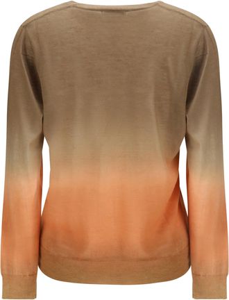 Mirror in the Sky Womens Cashmere Cardigan Surya Browns Sweater