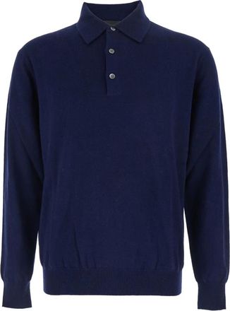 Pla&icirc;n Plain, Heren, Tops, Blauw, Maat: XL Wol