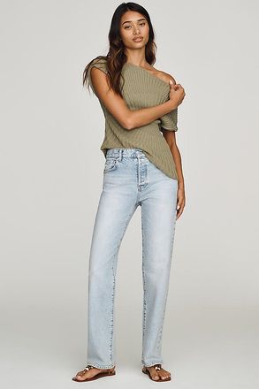AG - Adriano Goldschmied AG Sydney High-Rise Straight-Leg Jeans
