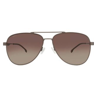 HUGO BOSS Brown Gradient Pilot Mens Sunglasses BOSS 1641/S 0R80/HA 60