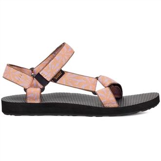 Teva Womens Original Universal Sandal In Beach Floral Peach Bloom