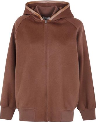 Semicouture Mujer, Sudaderas, Marr&oacute;n, Talla: S