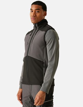 Regatta Mens Regatta Professional Mens 3 Layer Softshell Body Warmer - Grey - Size: 44/Regular