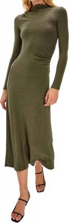 Rails Womens Margaret Midi Dress In Heather Olive